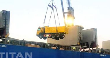 Sinotruk Howo Tipper Truck will be sent to Ghana