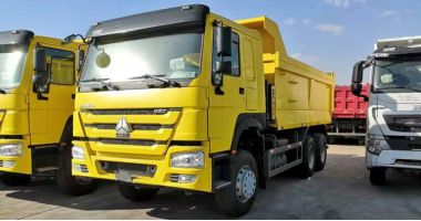 Sinotruk Howo 20CBM 420HP Dump Truck are read to ship to Nigeria Lagos