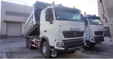 Sinotruk Howo A7 440 Tipper Truck will be sent to Ghana