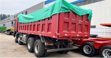 Howo 371hp Dump Truck and Howo 371 Truck Tractor will be sent to Zimbabwe