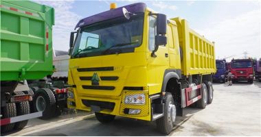 Howo 371HP Tipper Truck will be sent to Nigeria