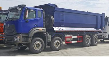 Sinotruk Hohan 12 Wheeler Dump Truck will be sent to Nigeria