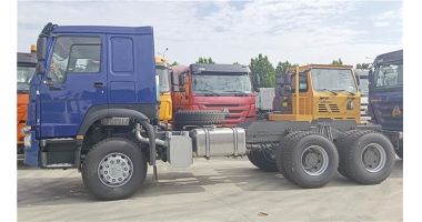 Howo 371 Cargo Truck 6x4 will be sent to Nigeria
