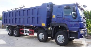 Howo 371 12 Wheeler Tipper Truck will be sent to Abuja
