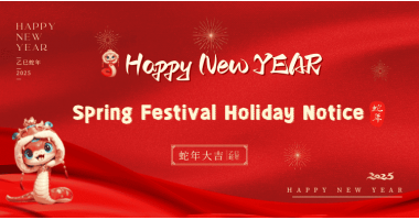 2025 Spring Festival Holiday Notice