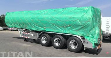 3 Axle aluminum Fuel Trailers Will Send to Nigeria