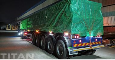 China Flatbed Trailer Will Be Sent to Nigeria