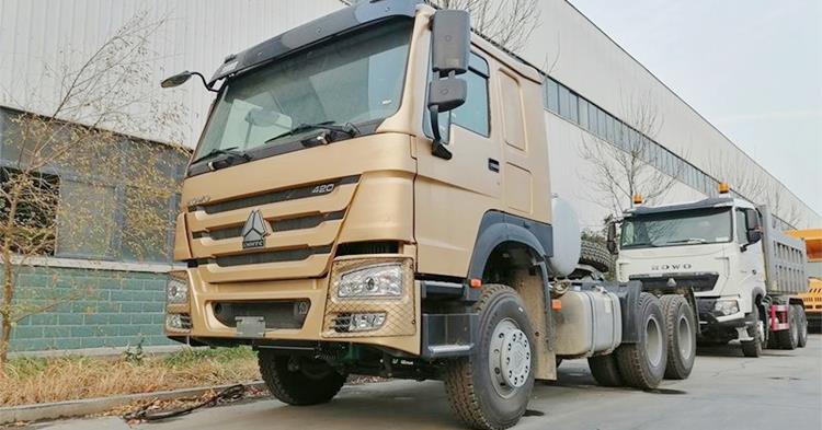 Howo 420hp Truck Tractor for Sale In Guinea