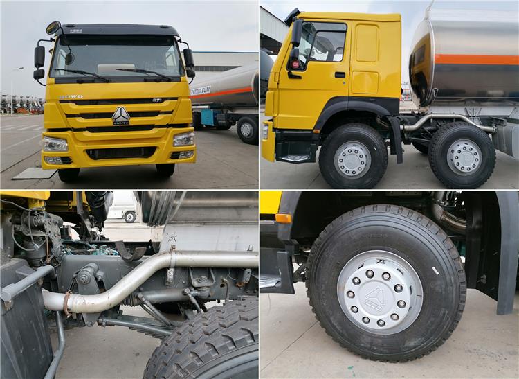 20000 Liters Howo 371 Petrol Tanker Truck for Sale In Nigeria