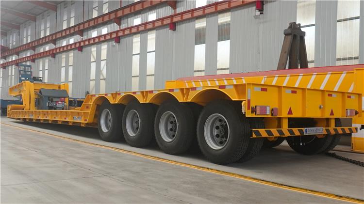 4 Axle 120 Ton Detachable Gooseneck Trailer for Sale In Nigeria