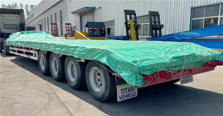 4 Axle Low Loader Semi Trailer for Sale In Nigeria Lagos