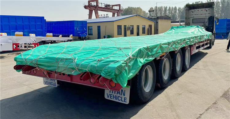 4 Axle Low Loader Semi Trailer for Sale In Nigeria Lagos