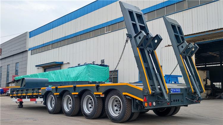 Low Bed Trailer to Transport 80 Ton Machinery for Sale In Nigeria