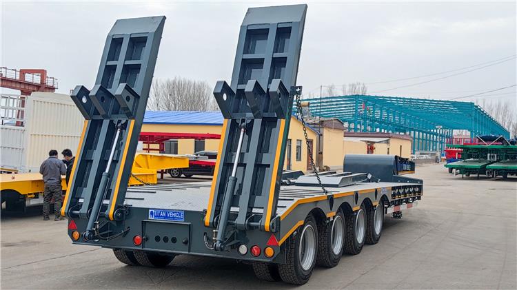 Low Bed Trailer to Transport 80 Ton Machinery for Sale In Nigeria