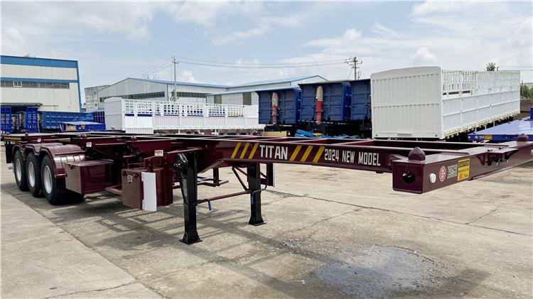 40 ft Container Chassis Trailer for Sale In Nigeria