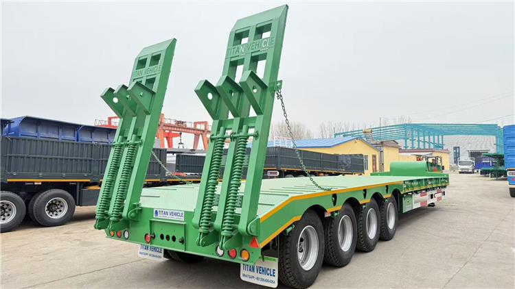 4 Axle 100 Ton Lowbed Trailer for Sale In Lagos Nigeria