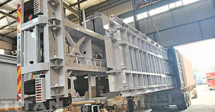 2025 New Heavy Duty Hydraulic Tipper Trailers for Sale in Nigeria