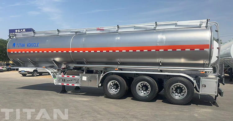 3 Axle aluminum Fuel Trailers for Sale Near Me in Nigeria