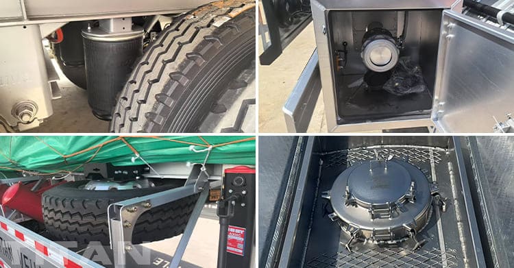 3 Axle aluminum Fuel Trailers for Sale Near Me in Nigeria