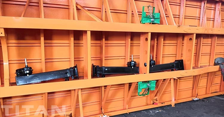 40Ft Flatbed Semi Trailer with 3 Axles for Sale in Nigeria