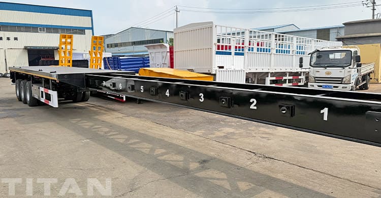 48 80 Extendable Flatbed Trailer for Sale in Nigeria