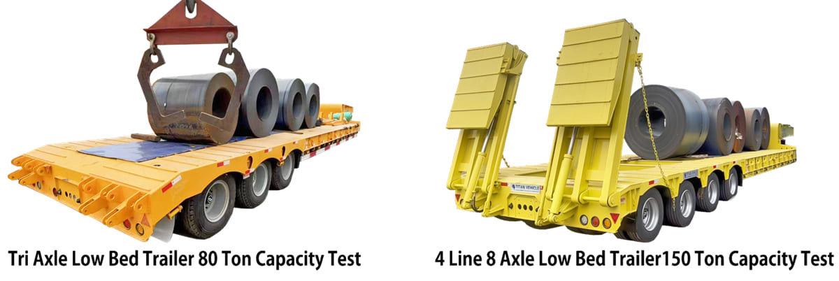 What is the Capacity of a Lowbed Trailer for Sale?