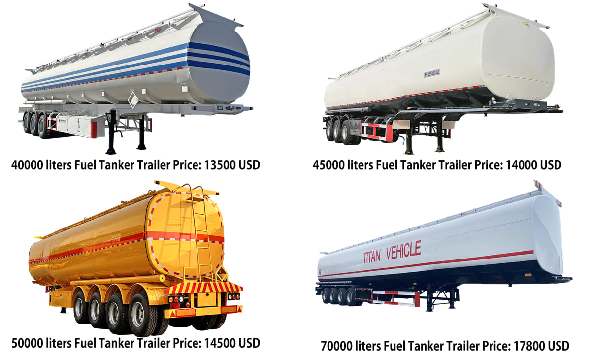 How Much Does a Fuel Tanker Trailer Cost?