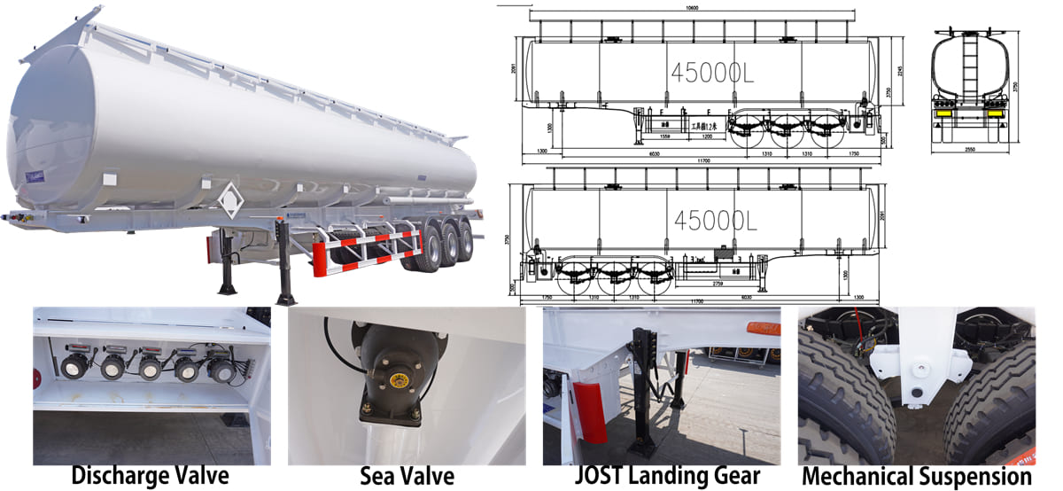 What are the Dimensions of a Fuel Tanker Trailer?