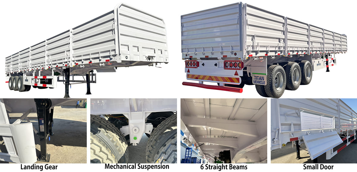 Side Wall Semi Trailer Price in Nigeria Benefits