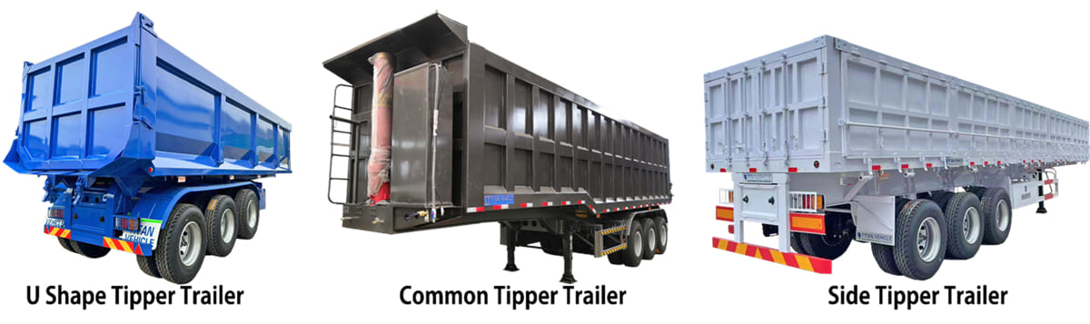 What are the Different Types of Tipper Semi Trailers in Nigeria?