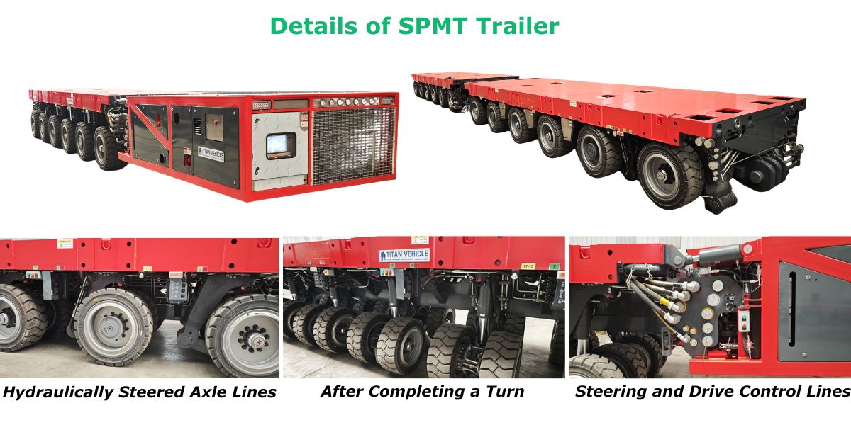 Multi Axle Hydraulic Modular Trailer for Sale in Nigeria