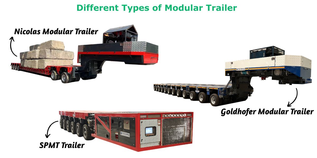 Multi Axle Hydraulic Modular Trailer for Sale in Nigeria
