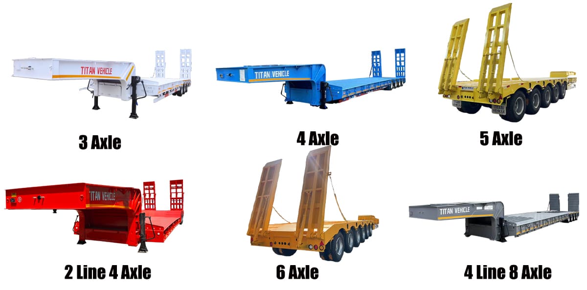 Semi Lowbed Trailer for Sale in Nigeria: Price, Types and Capacity