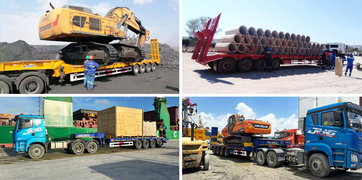Semi Lowbed Trailer for Sale in Nigeria: Price, Types and Capacity