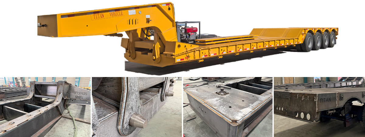 Hydraulic Removable Gooseneck Trailer for Sale in Nigeria
