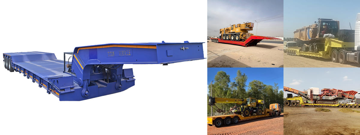 Hydraulic Removable Gooseneck Trailer for Sale in Nigeria