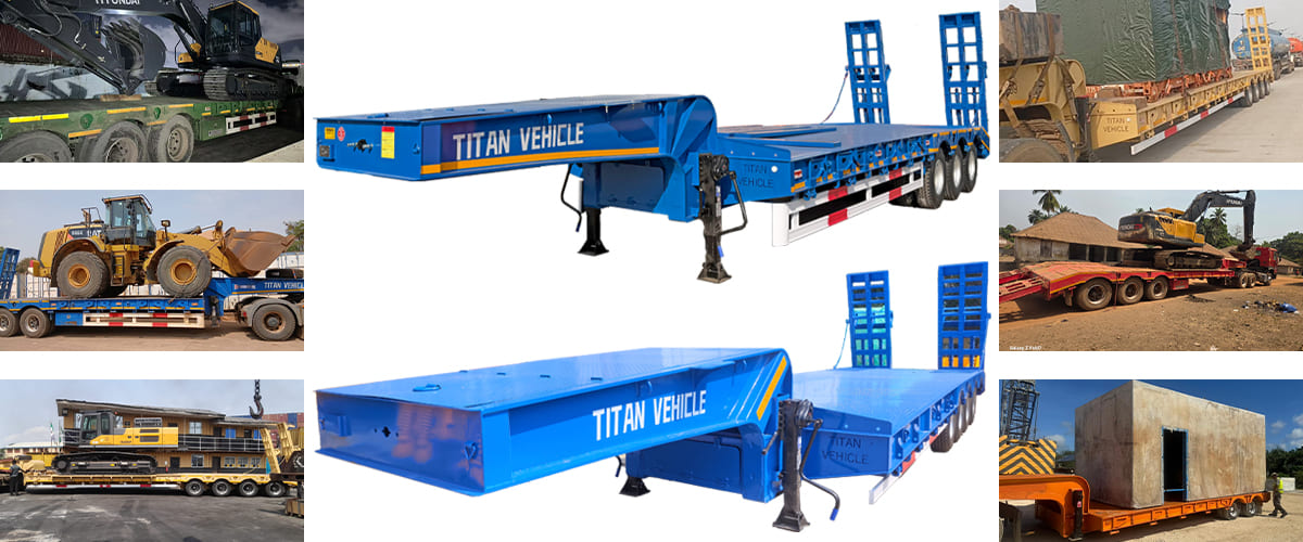 Low Bed Trailer Price Manufacturers for Sale in Nigeria
