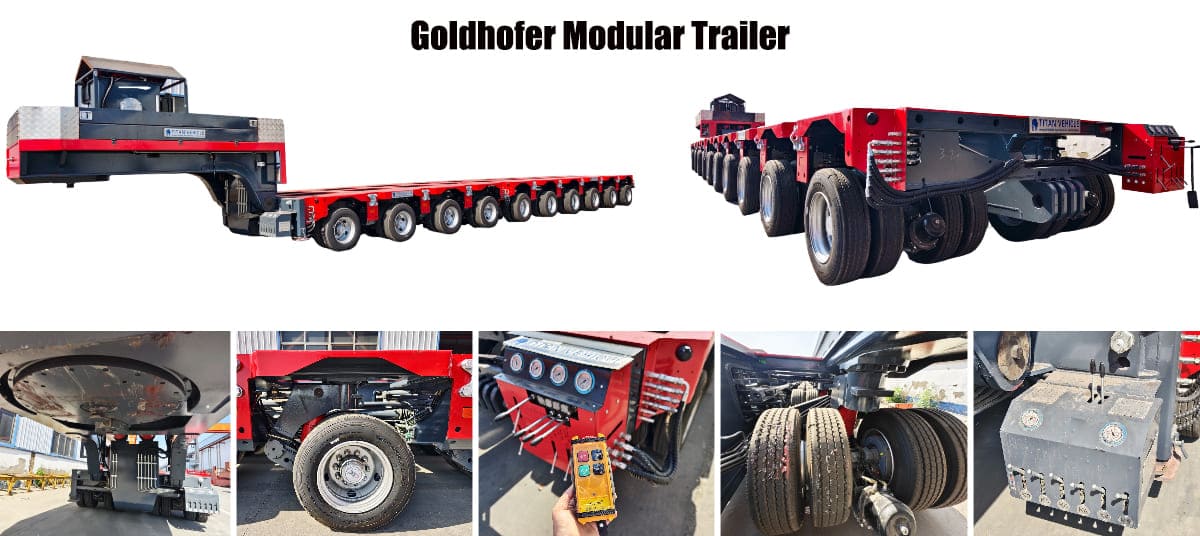 Hydraulic Modular Trailers for Sale  Goldhofer Trailer Price in Nigeria