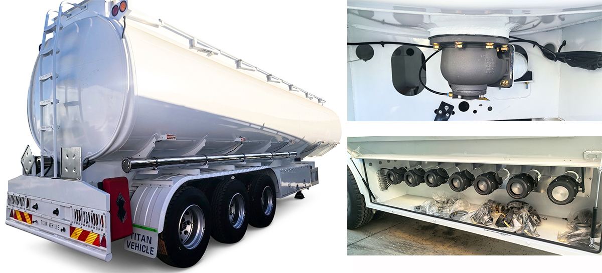 Fuel Tanker Trailer for Sale in Nigeria | 30,000L-60,000L