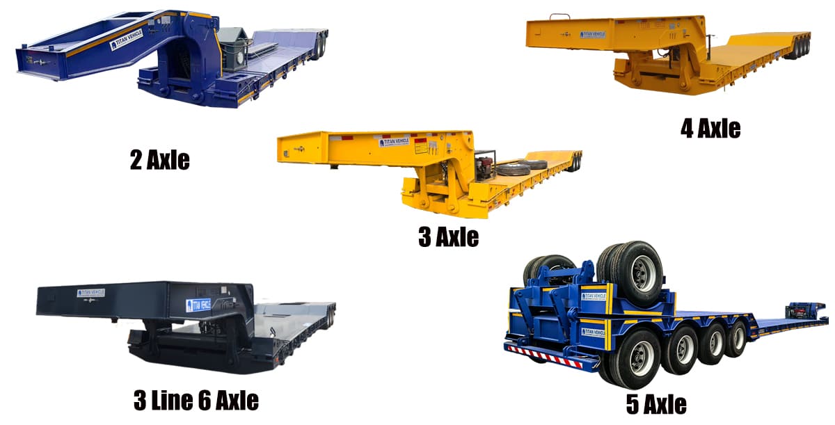 RGN Lowboy Gooseneck Trailer Price for Sale in Nigeria
