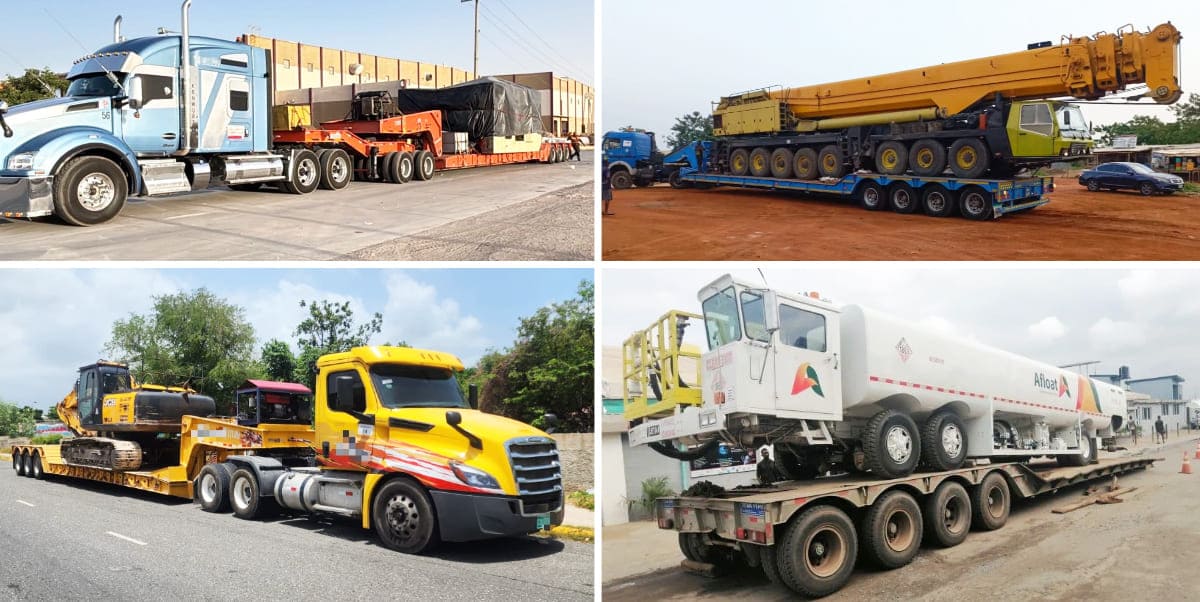 RGN Lowboy Gooseneck Trailer Price for Sale in Nigeria