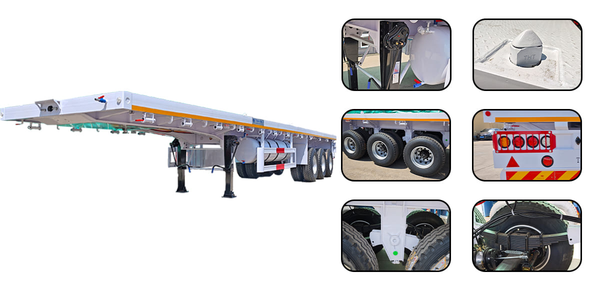 Flatbed Trailer for Sale in Nigeria | Flatbed Trailer Price, Specifications