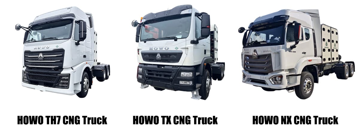 New HOWO CNG Trucks for Sale in Nigeria