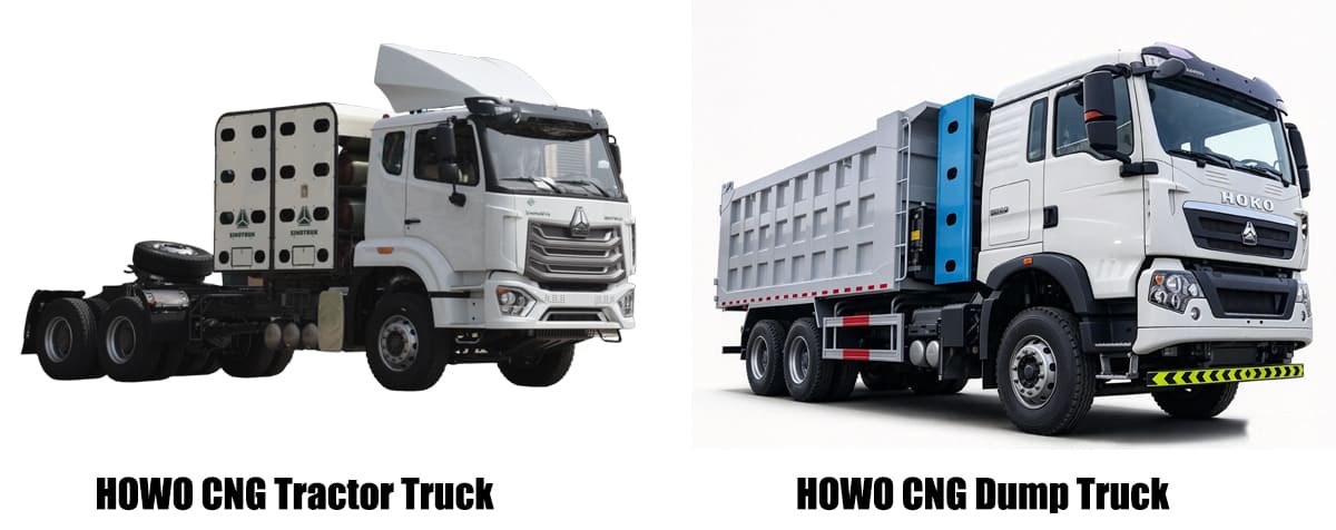 New HOWO CNG Trucks for Sale in Nigeria