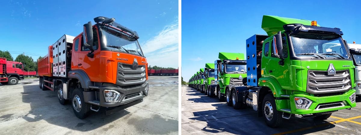 New HOWO CNG Trucks for Sale in Nigeria