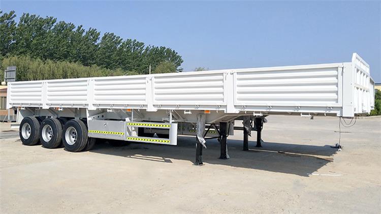 Triaxle with Board - Cargo Semi Trailer for Sale in Ghana Tema