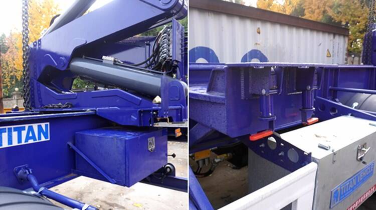 40Ft Container Side Loader Truck Trailer for Sale Near Me in Nigeria Lagos