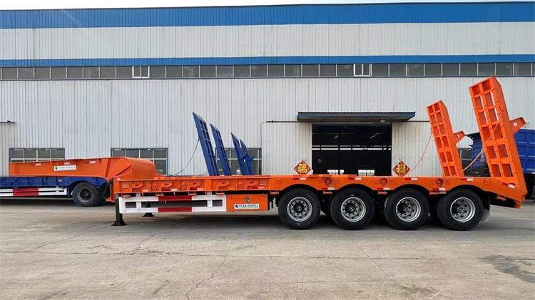 4 Axle 100 Ton Low Loader Trailer Transport for Sale Manufacturer - Sinotruk Nigeria