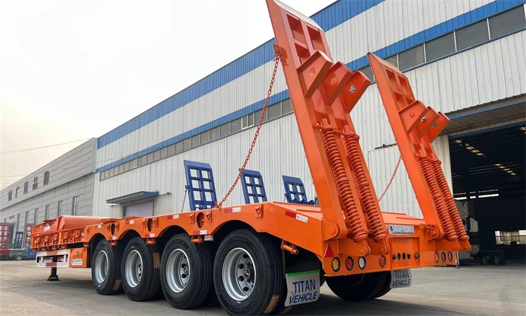 4 Axle 100 Ton Low Loader Trailer Transport for Sale Manufacturer - Sinotruk Nigeria