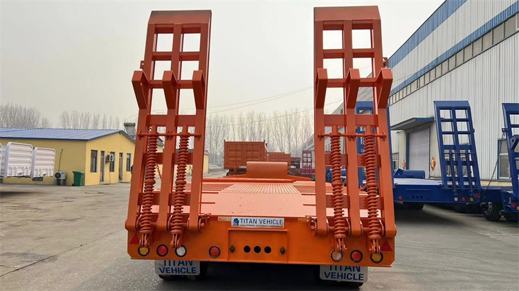 4 Axle 100 Ton Low Loader Trailer Transport for Sale Manufacturer - Sinotruk Nigeria